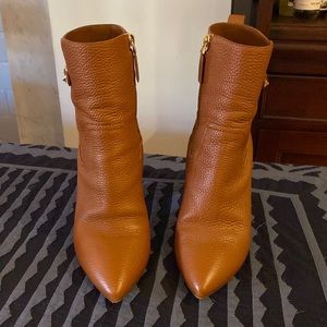 Valentino brown booties. Worn less than 5 times